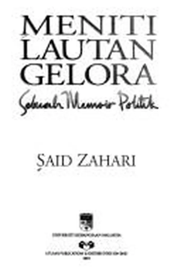 Capa de Meniti lautan gelora