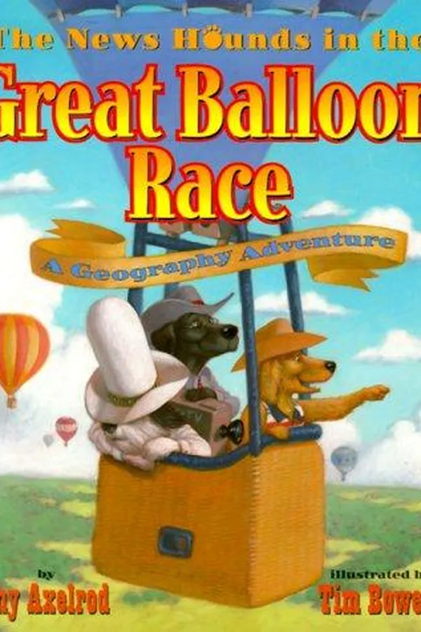 Capa de The News Hounds in the great balloon race