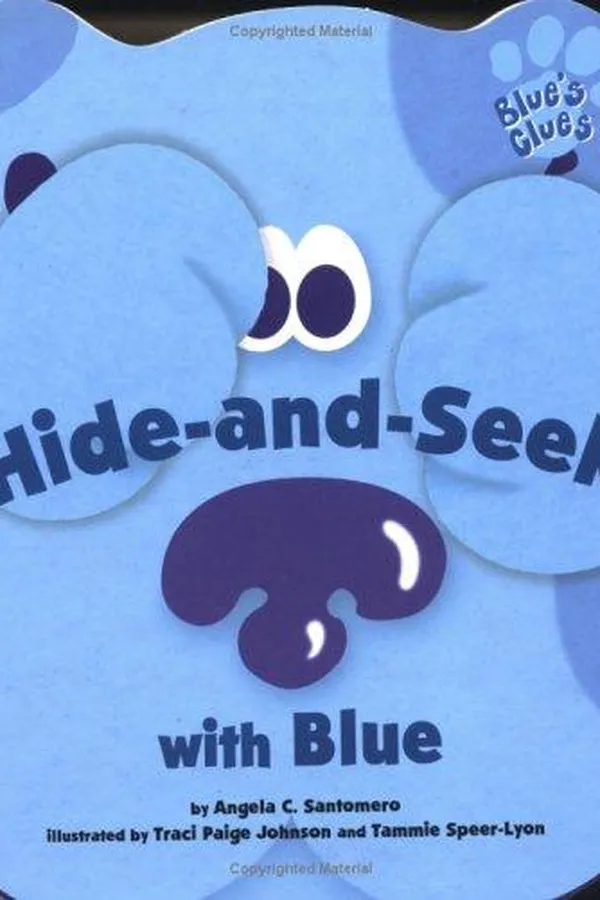 Capa de Hide-and-Seek with Blue (Blue's Clues)