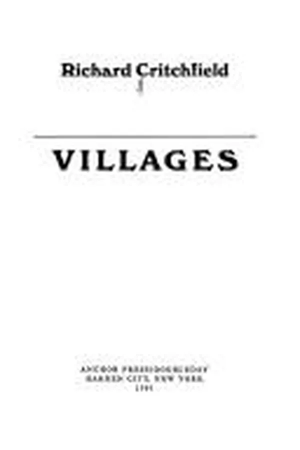 Capa de Villages