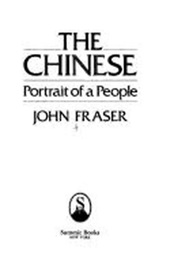 Capa de The Chinese, portrait of a people