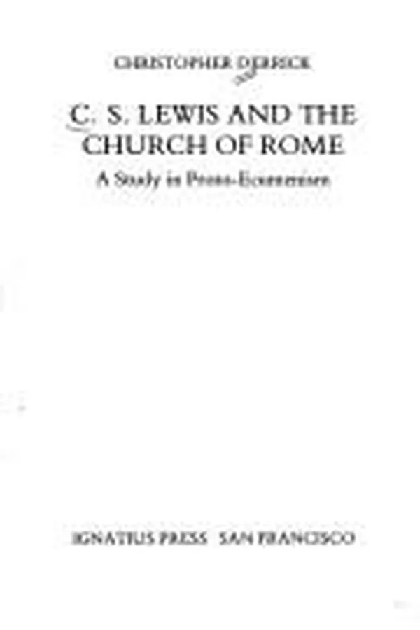 Capa de C.S. Lewis and the Church of Rome