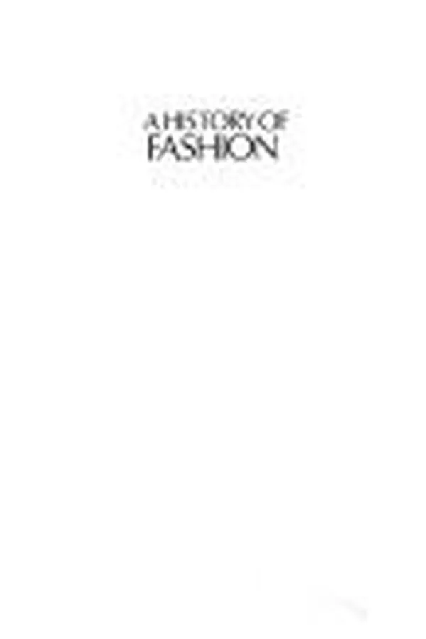Capa de A history of fashion