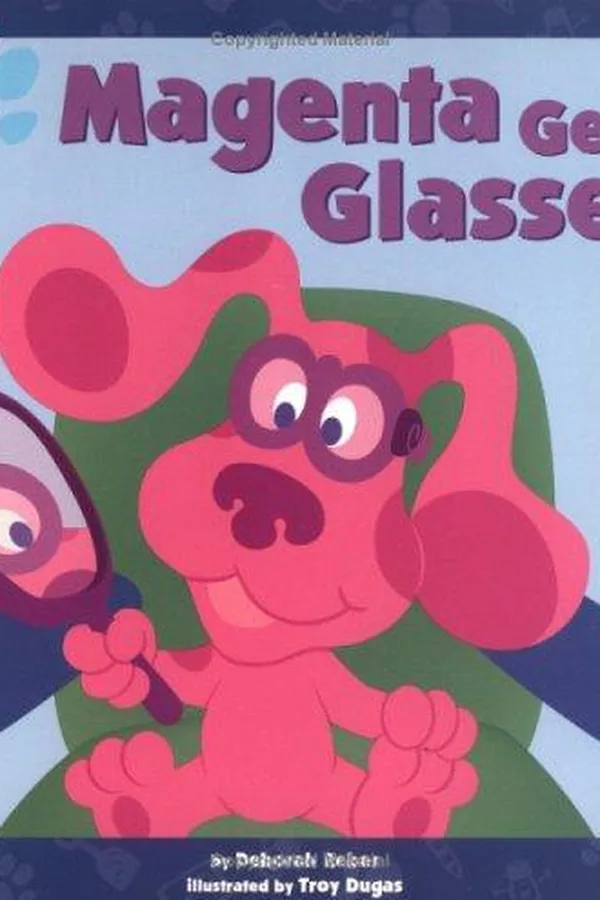 Capa de Magenta Gets Glasses! (Blue's Clues)