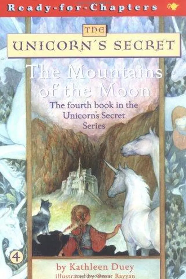 Capa de The Mountains of the Moon (The Unicorn's Secret #4)