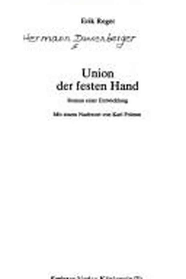 Capa de Union der festen Hand