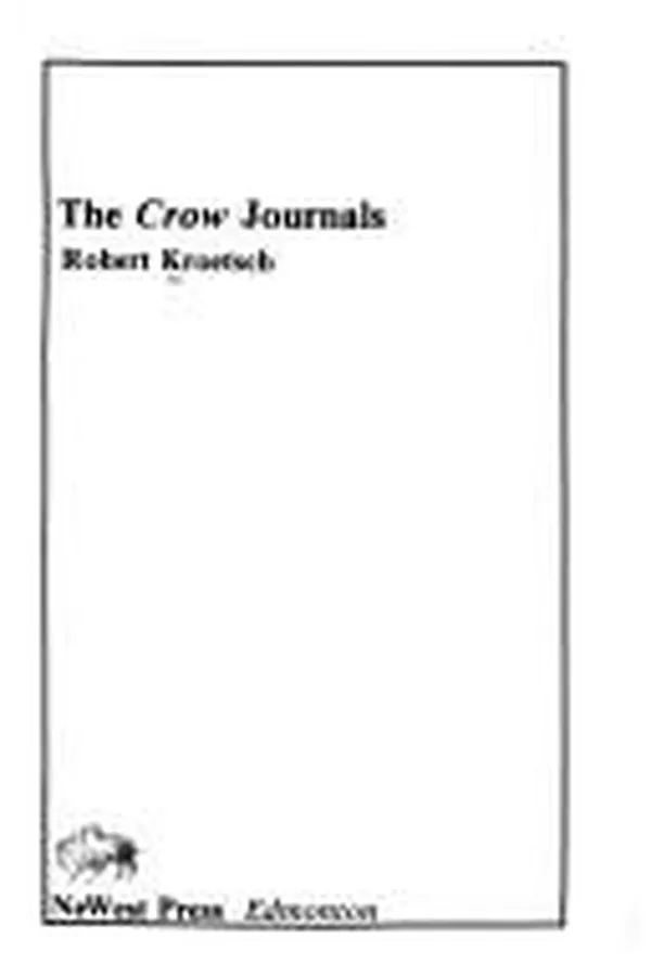 Capa de The Crow journals