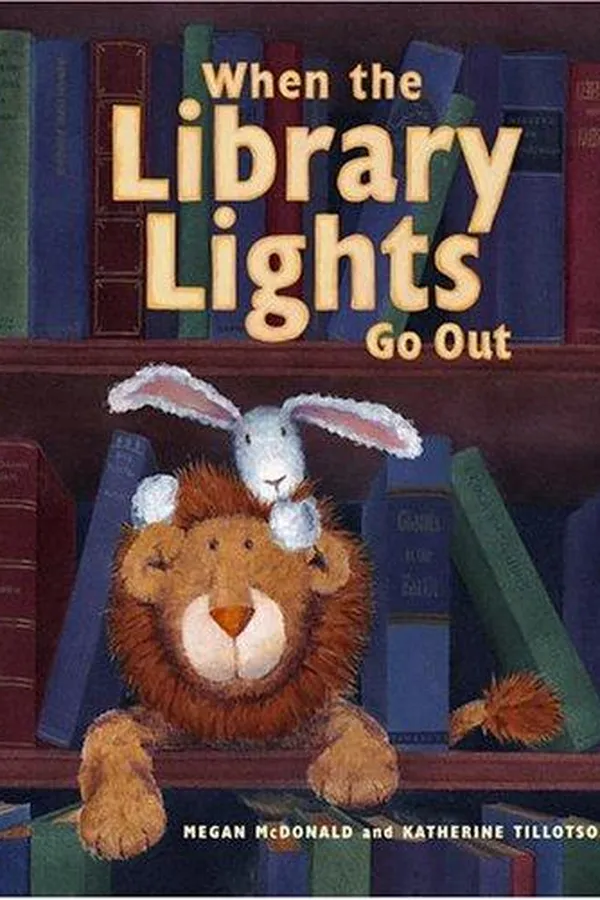 Capa de When the library lights go out
