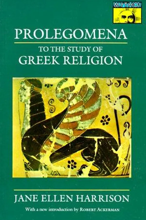 Capa de Prolegomena to the study of Greek religion