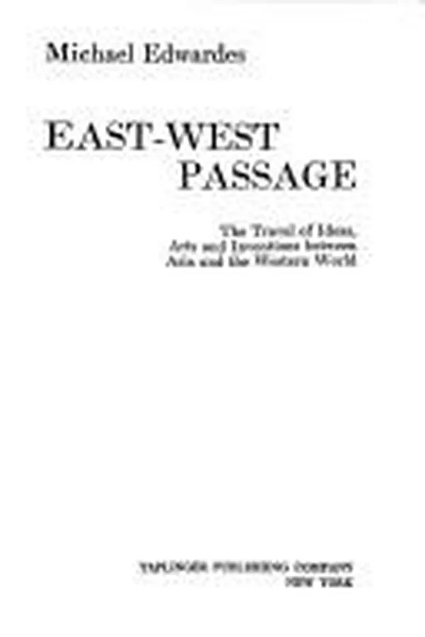 Capa de East-West passage