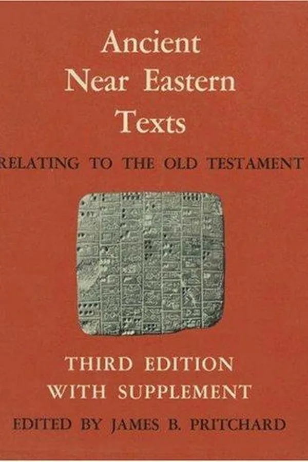 Capa de Ancient Near Eastern Texts Relating to the Old Testament with Supplement