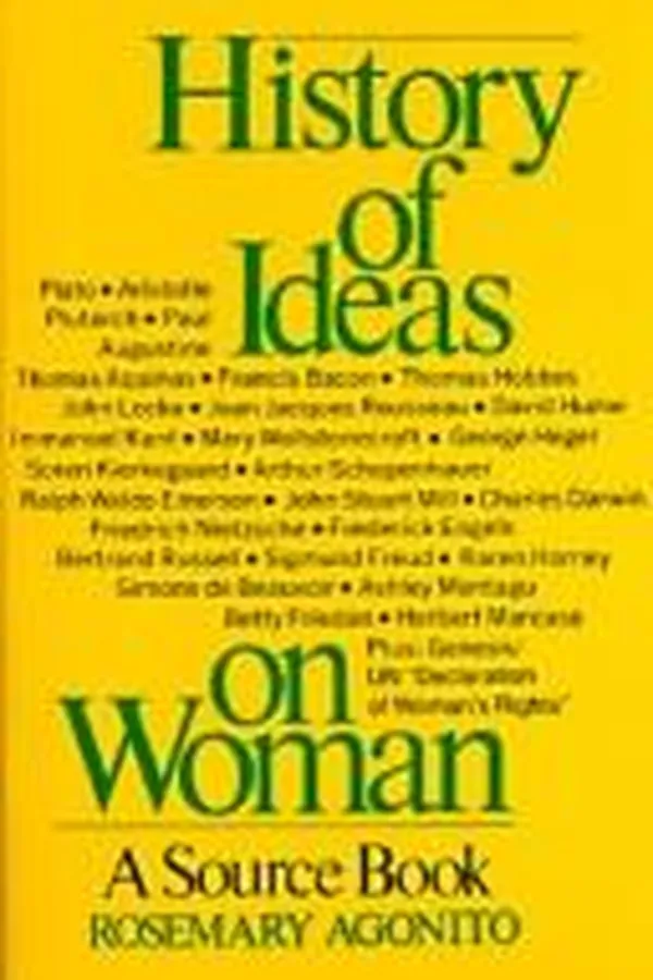 Capa de History of Ideas on Woman