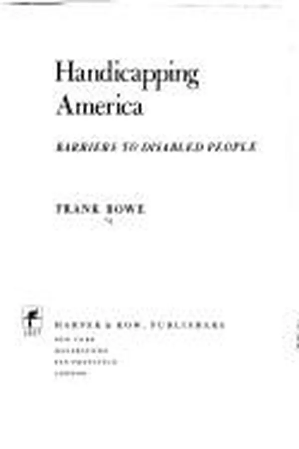 Capa de Handicapping America