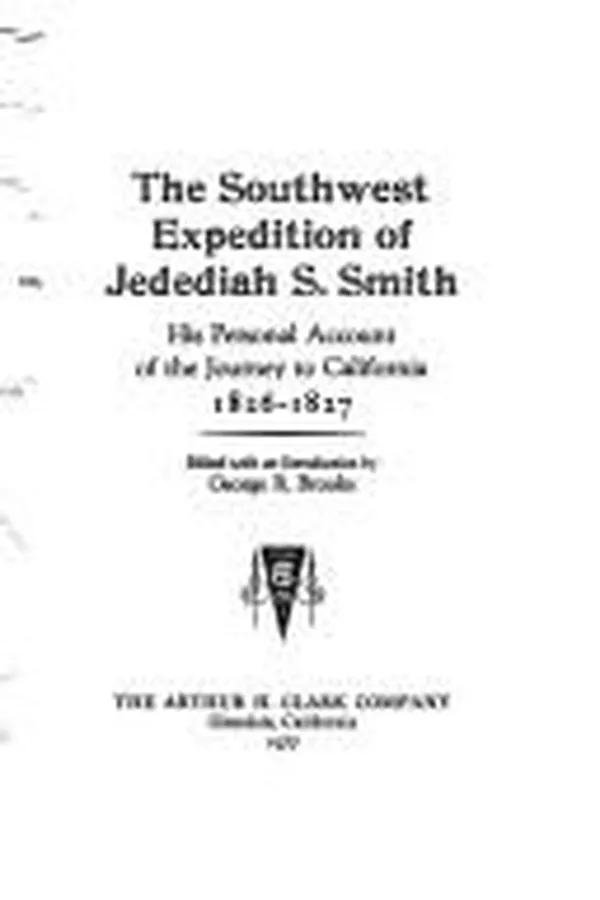 Capa de The Southwest expedition of Jedediah S. Smith
