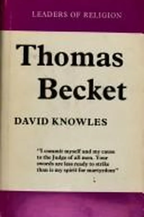 Capa de Thomas Becket