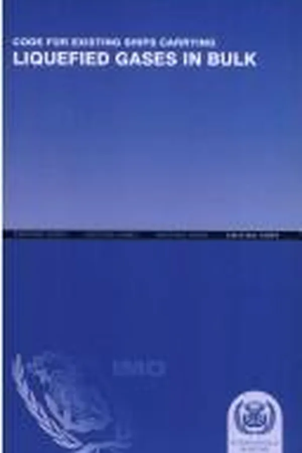 Capa de Code for existing ships carrying liquefied gases in bulk