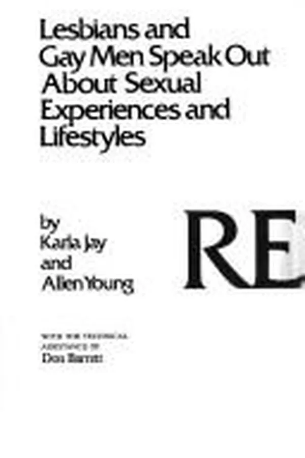 Capa de The gay report