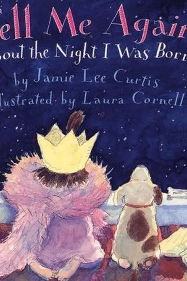 Capa de Tell Me Again About the Night I Was Born Board Book (Joanna Colter Books)