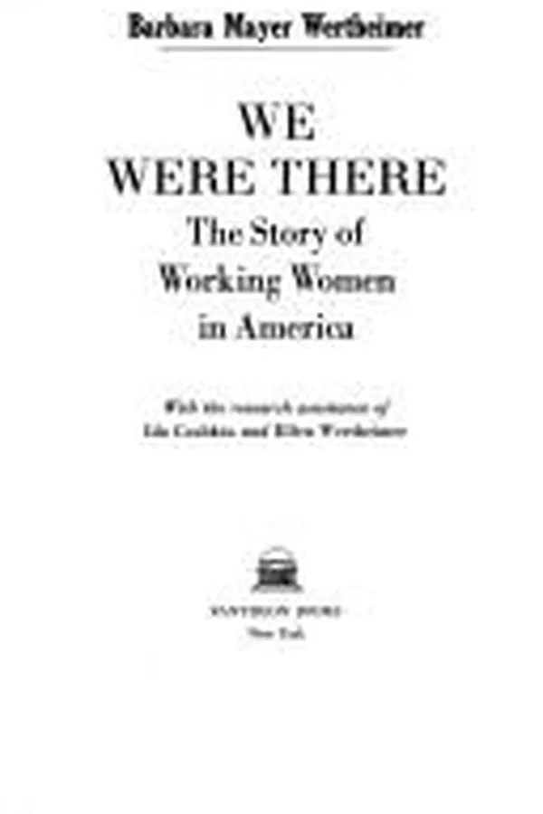 Capa de We were there