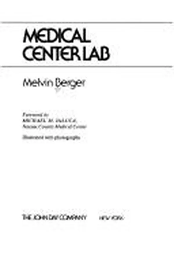 Capa de Medical center lab