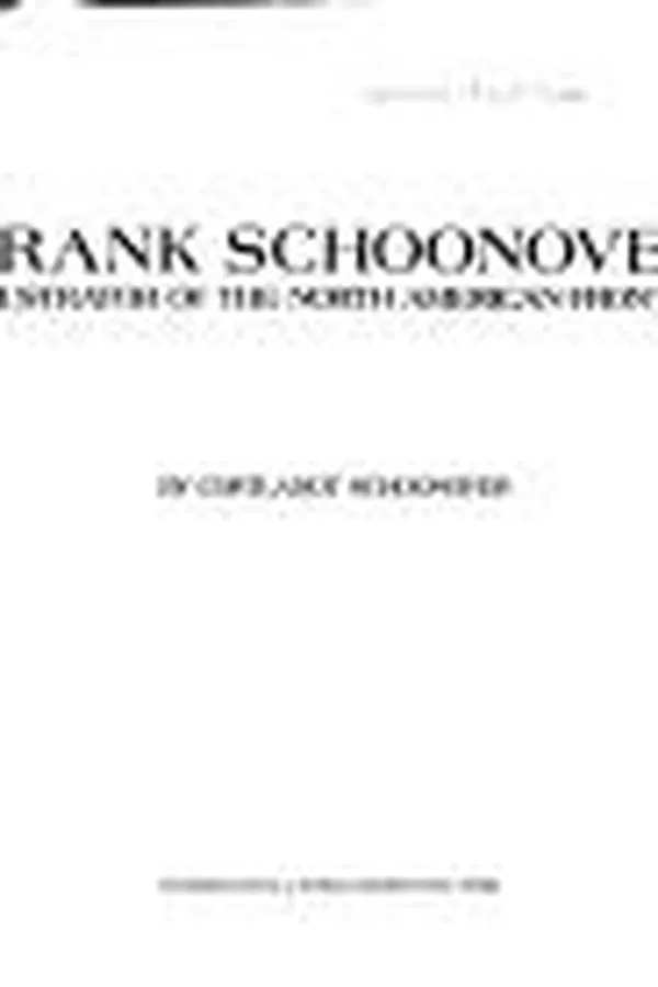 Capa de Frank Schoonover, illustrator of the North American frontier