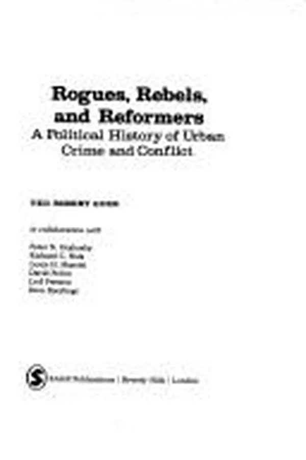 Capa de Rogues, rebels, and reformers