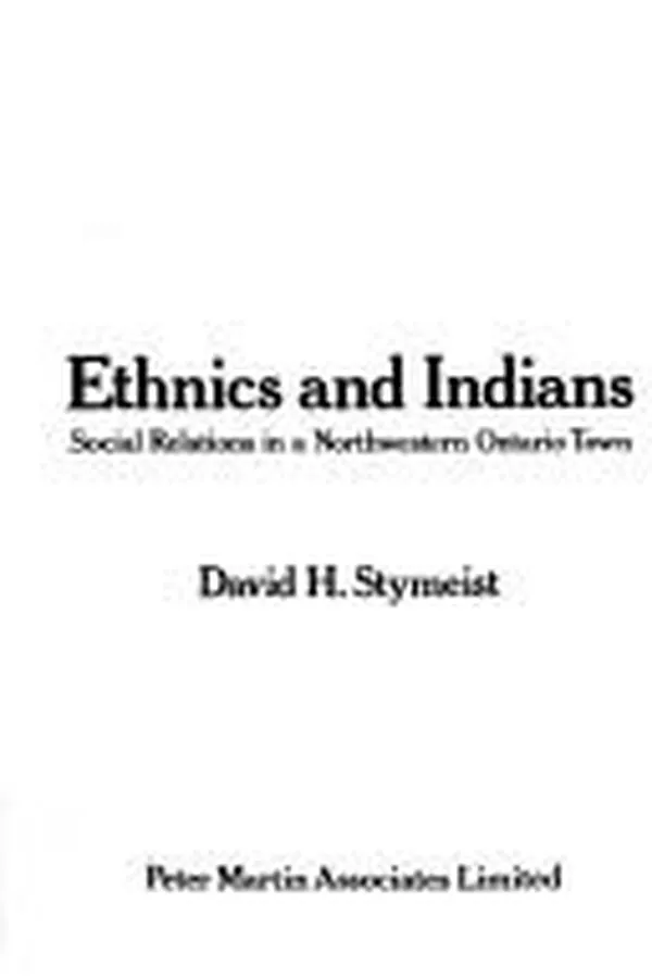 Capa de Ethnics and Indians