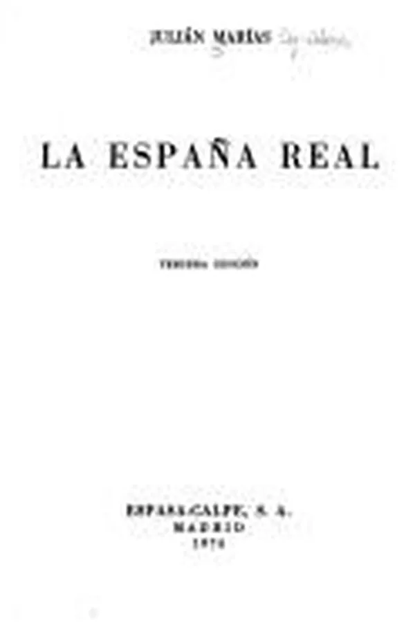 Cover of La España real