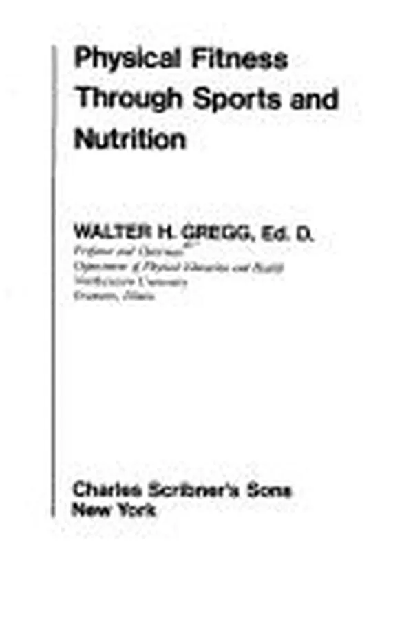 Capa de Physical fitness through sports and nutrition