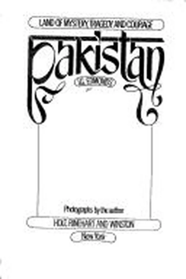 Capa de Pakistan; land of mystery, tragedy, and courage