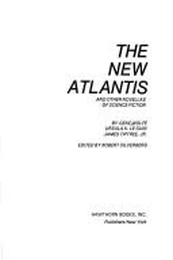 Capa de New Atlantis, The - And Other Novellas of Science Fiction