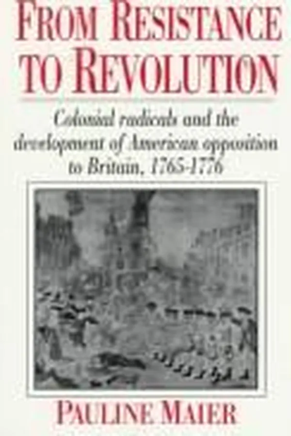 Capa de From resistance to revolution