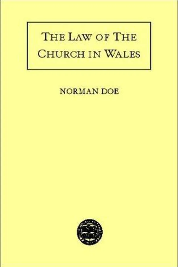 Capa de The law of the Church in Wales