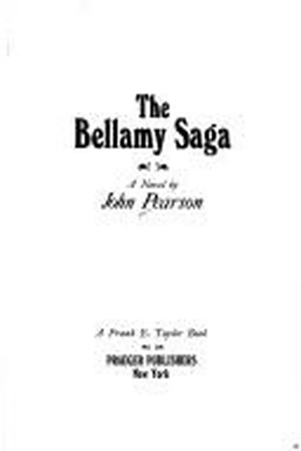 Capa de The Bellamy saga