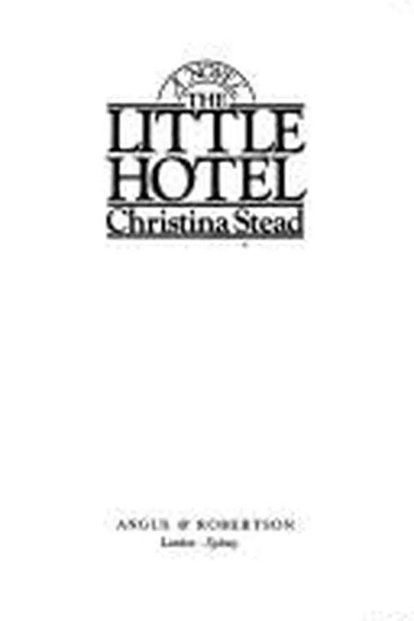 Capa de The little hotel