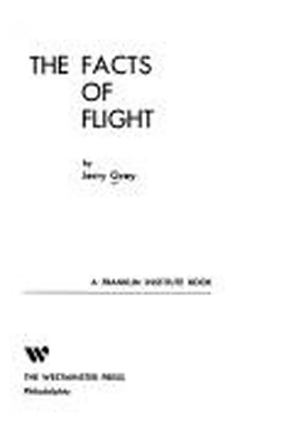 Capa de The facts of flight