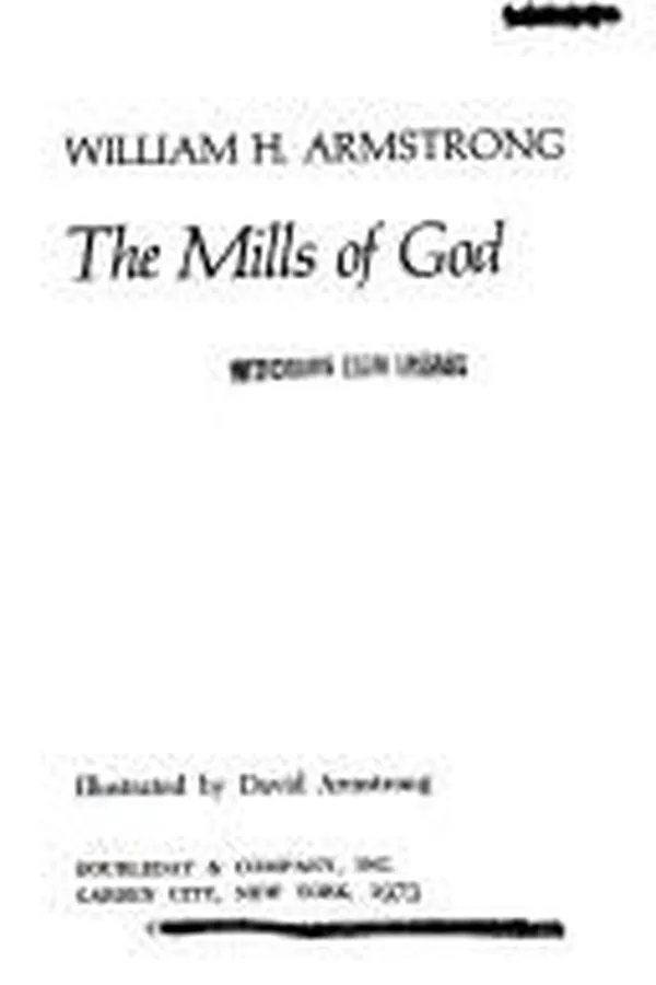 Capa de The mills of God