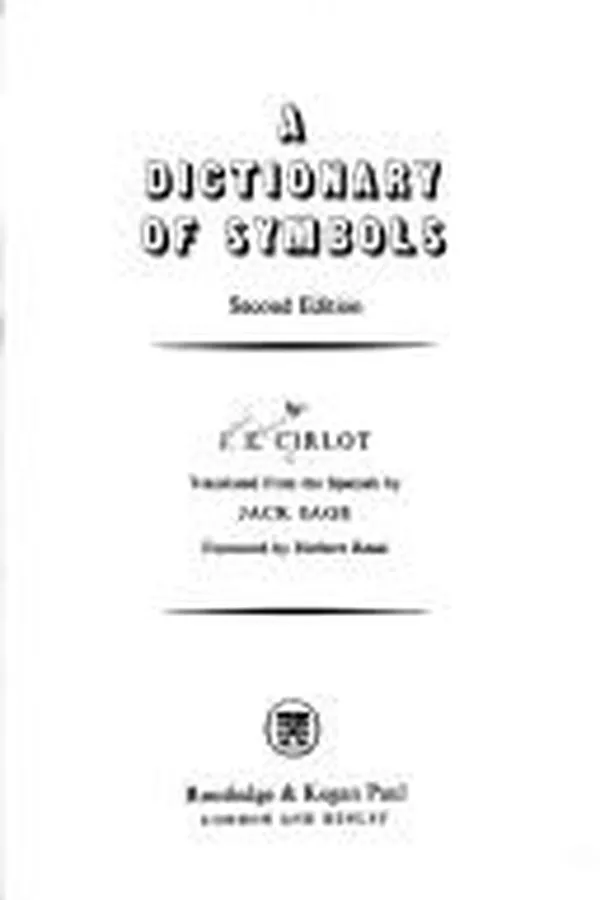 Capa de Diccionario de símbolos tradicionales