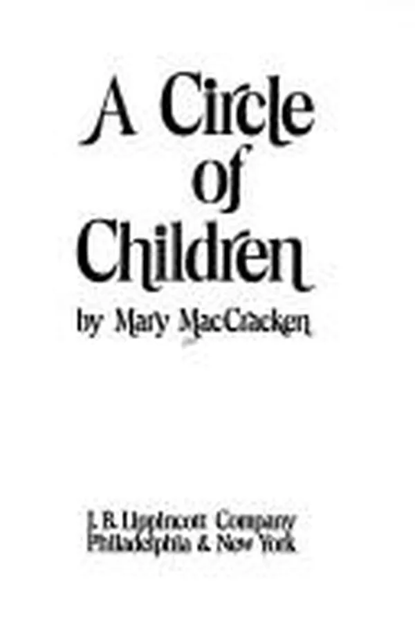 Capa de A circle of children