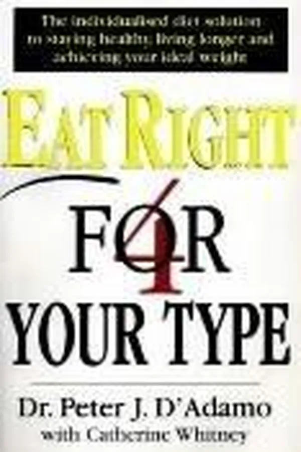 Capa de Eat Right 4 Your Type