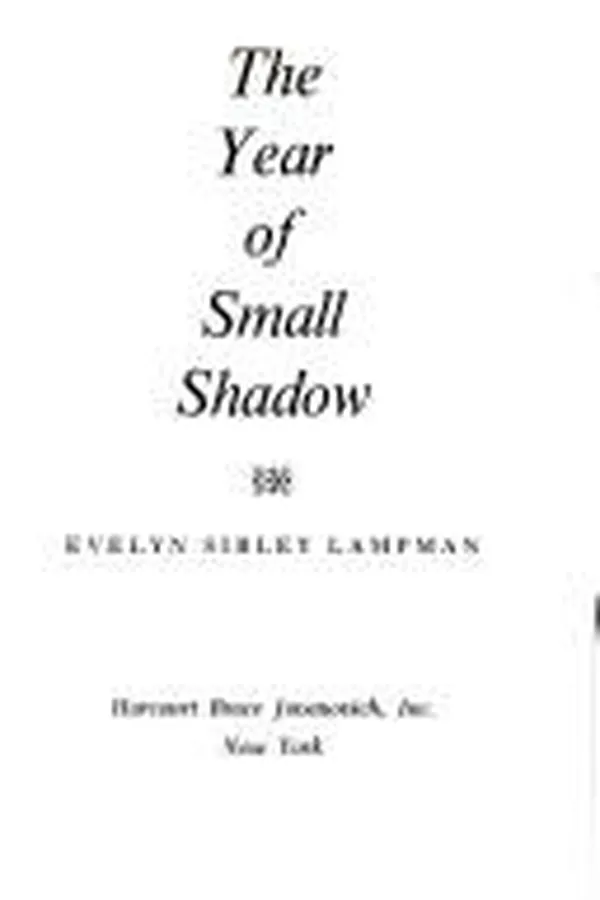 Capa de The year of Small Shadow