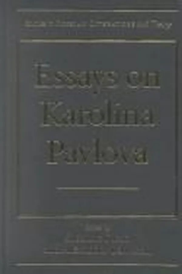 Capa de Essays on Karolina Pavlova