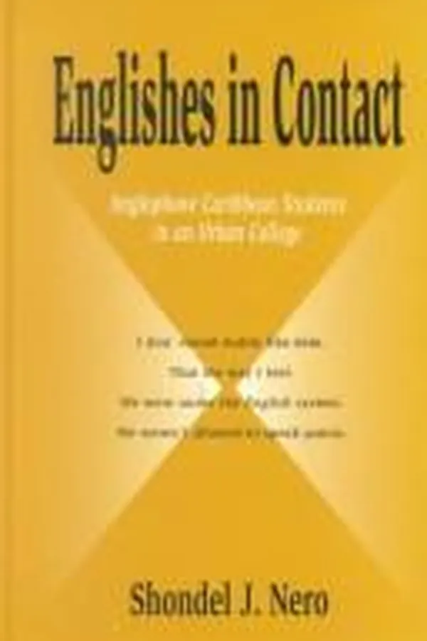 Capa de Englishes in contact