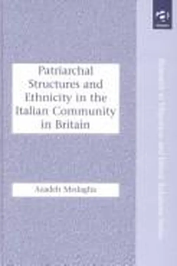 Capa de Patriarchal structures and ethnicity in the Italian community in Britain