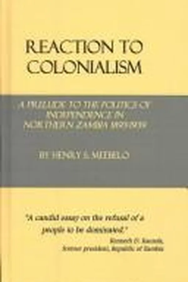 Capa de Reaction to colonialism