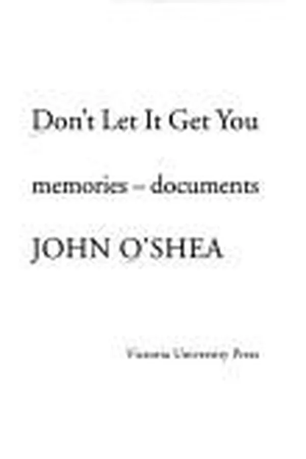 Cover of Don't let it get you