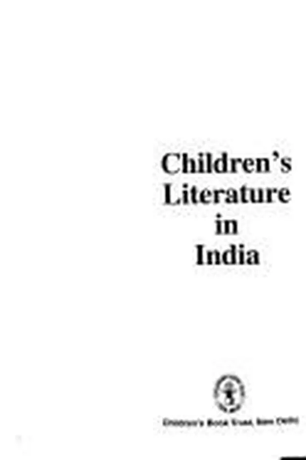 Capa de Children's literature in India