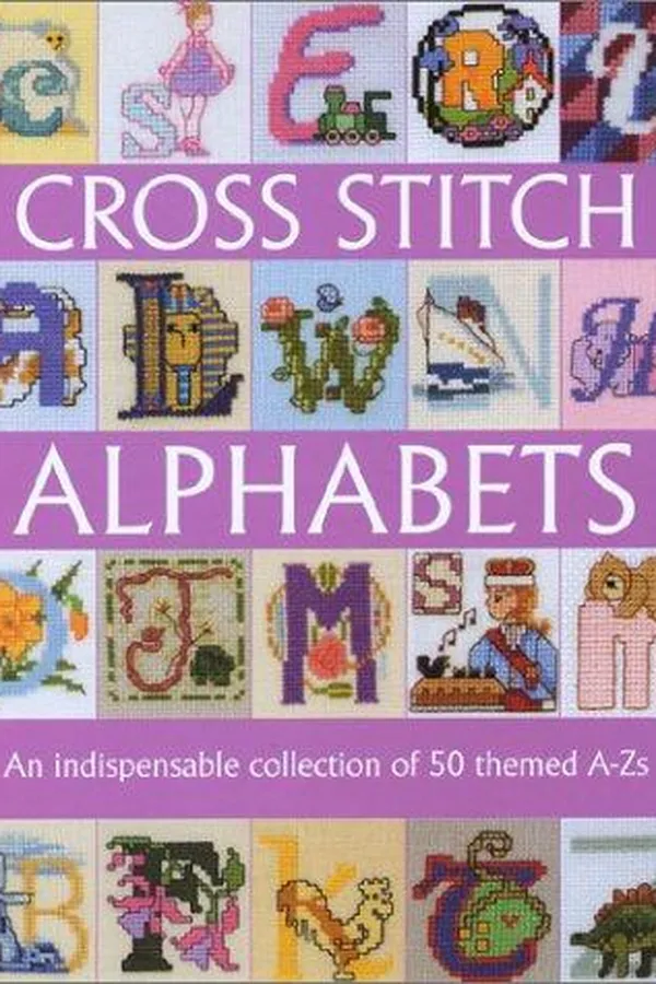 Capa de Cross Stitch Alphabets