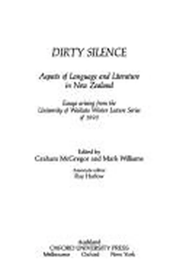 Cover of Dirty silence