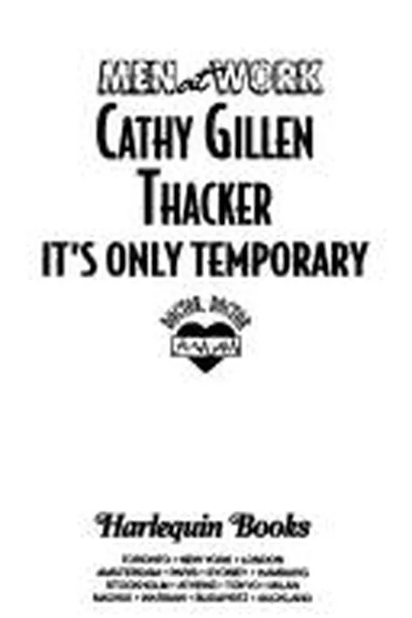 Capa de It's Only Temporary (Men at Work)